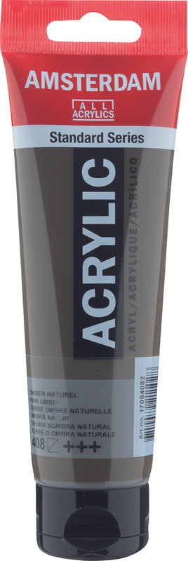 Royal Talens Amsterdam Acrylfarbe – Umbra Natur 408 – 120 ml