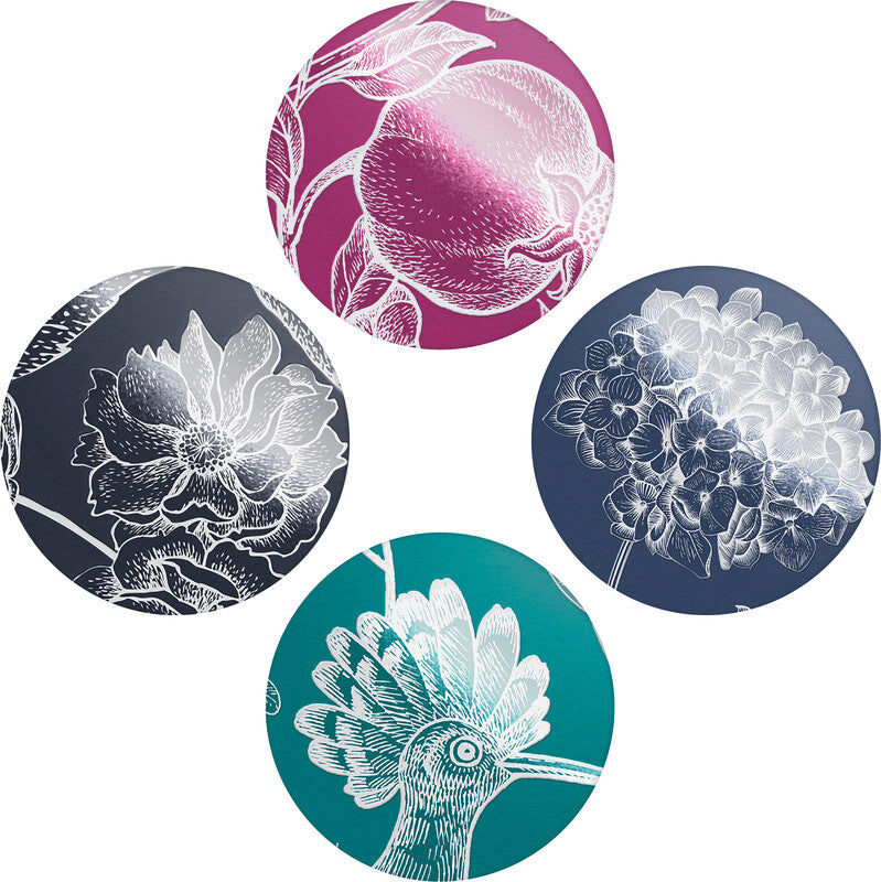 Elba Spiralbuch, Softcover, 120 Seiten, perforiert, 90 g/m² – sortiert (blau, grün, schwarz, pink)
