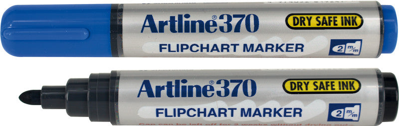 Artline Flipchart-Marker 370 – Rundspitze 2 mm – Schwarz