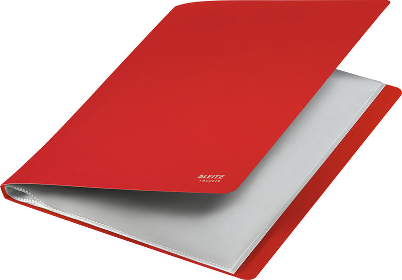 Leitz Sichtbuch A4, 40 Hüllen, PP, Rot – 1 Stück