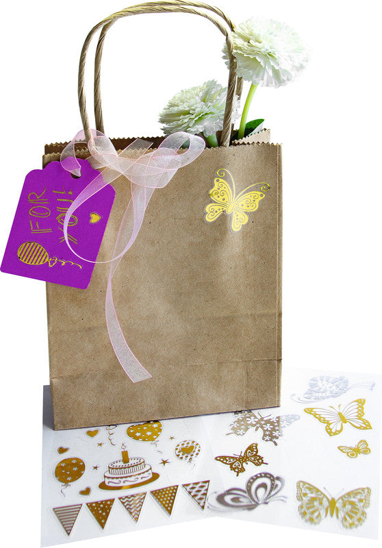 HERMA Geschenketiketten Home Feeling – Birthday Party – 22 Etiketten – permanent, Papier – Bogen 84 × 120 mm