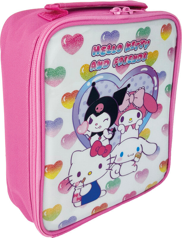 Kitty sweets Hello Kitty – Lunchtasche – isoliert, Reissverschluss – 200×240×80 mm – mehrfarbig