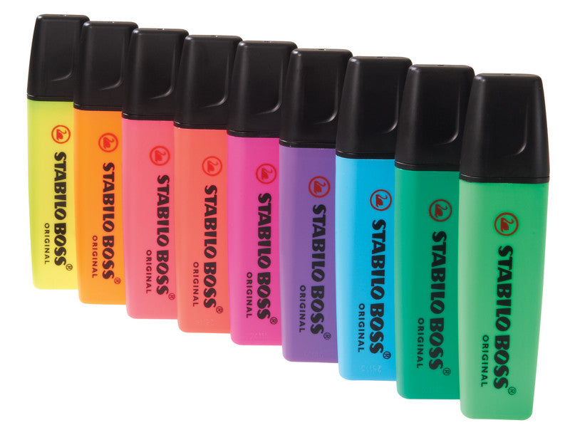STABILO BOSS Original Textmarker Grün – Keilspitze, 2–5 mm, nachfüllbar