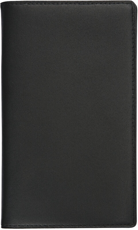 Biella Luzern Agenda – 1 Monat/2 Seiten, geheftet, 8,7 × 15,3 cm, 15 Monate Okt–Dez, 2026, schwarz, FSC