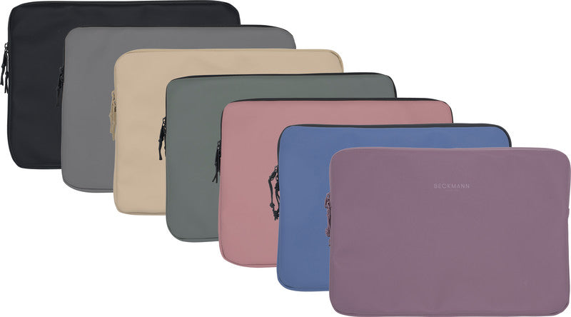Beckmann Street Notebook-Schutzhülle – für Notebooks bis 14", wasserabweisend, recyceltes PET (rPET)