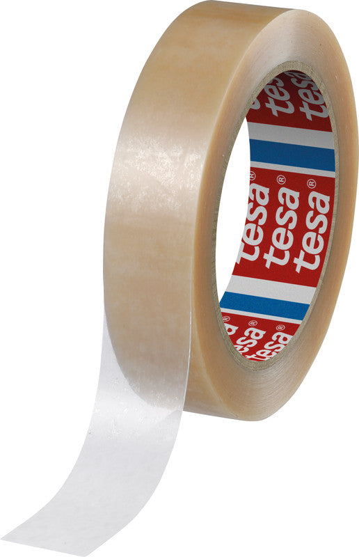 tesa Vinylband – 38 mm × 66 m, transparent, stark