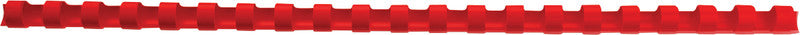 GBC Bindedisc-Ringe – Ø 8 mm, rot, Kunststoff – 100 Stk.