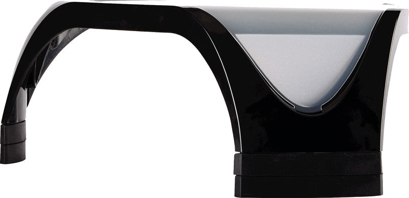 Fellowes Smart Suites – Monitorhalterung, bis 21", 10 kg, Füsse auf 3 Höhen verstellbar, schwarz/silber