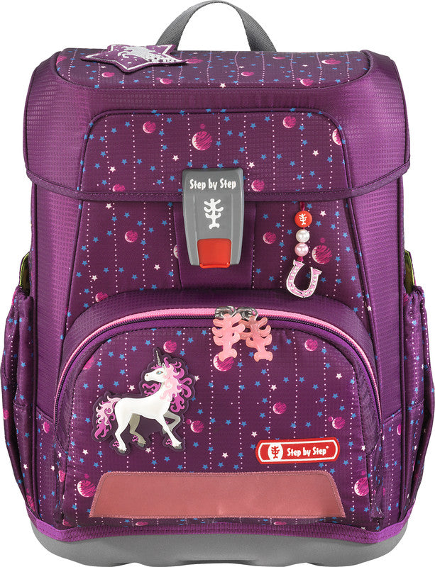 Step by Step Schulrucksack-Set – 5-teilig – Dreamy Unicorn Nuala – aus recycelten PET-Flaschen