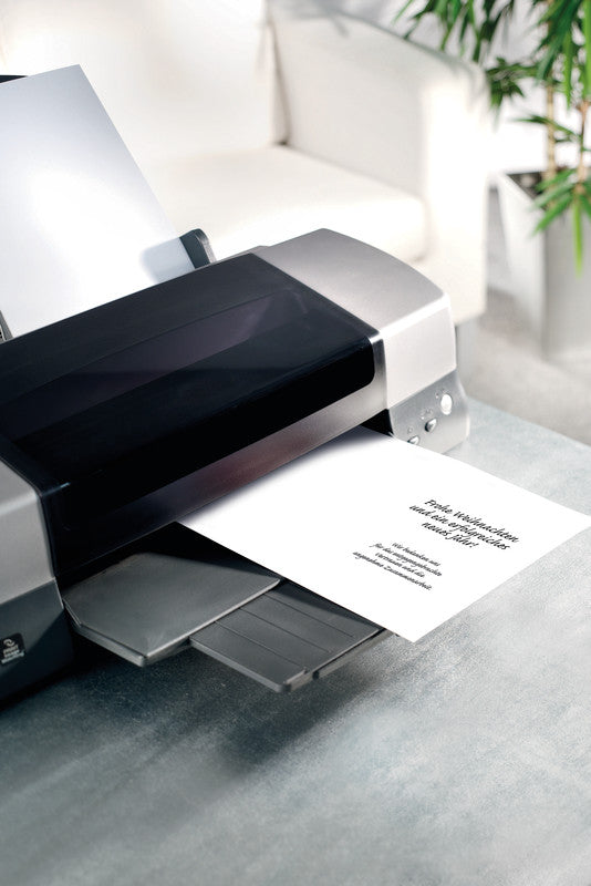 Sigel Grusskarte Noblesse – A6 (105 × 148 mm) – mit Umschlägen, für Inkjet/Laser/Kopierer, Edelkarton
