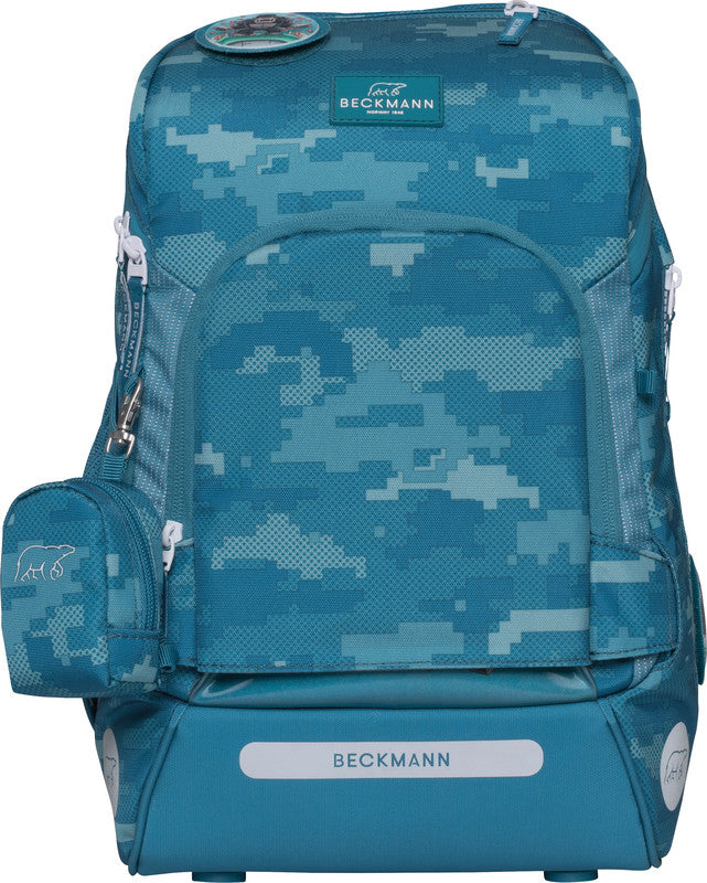 Beckmann Schulrucksack Active Air Flx – 6-teilig – Jungle Game – recycelter Bestandteil