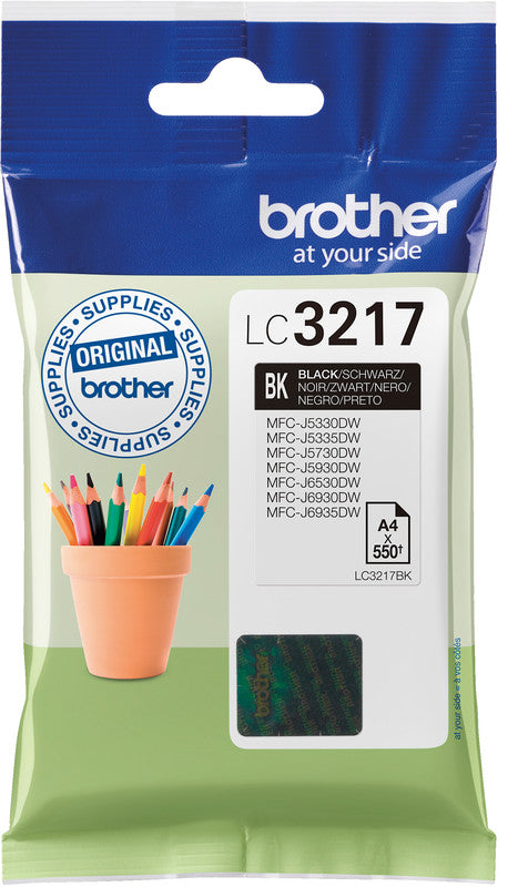 Brother Tintenpatrone, Schwarz, 550 Seiten