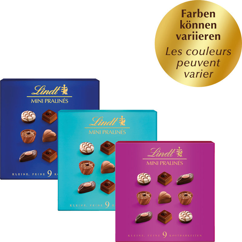 Lindt Pralinés – sortiert, Schachtel, 36 Stück (180 g)