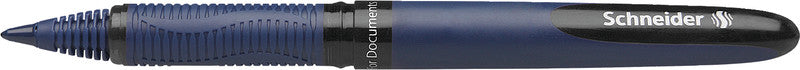 Schneider AG Schneider One Business – Tintenroller, dokumentenecht, mit Kappe, 0,6 mm, schwarz
