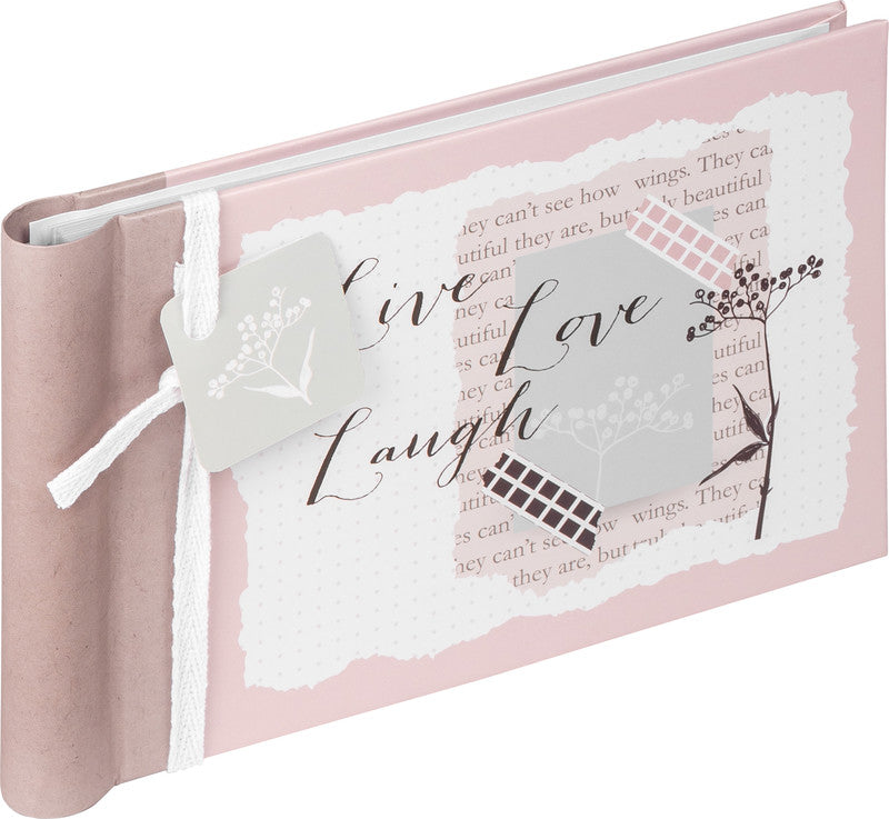Walther Einsteckalbum Lovely – für 100 × 150 mm, 36 Fotos, mehrfarbig, mit Spiralbindung, Karton