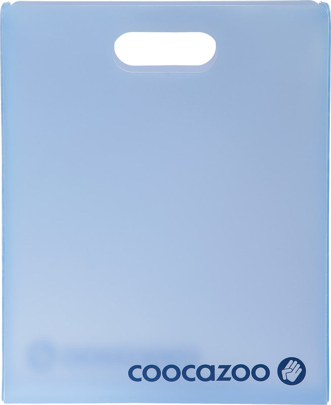 Coocazoo Sammelmappe, Kunststoff, blau, 24,5 × 30,5 cm