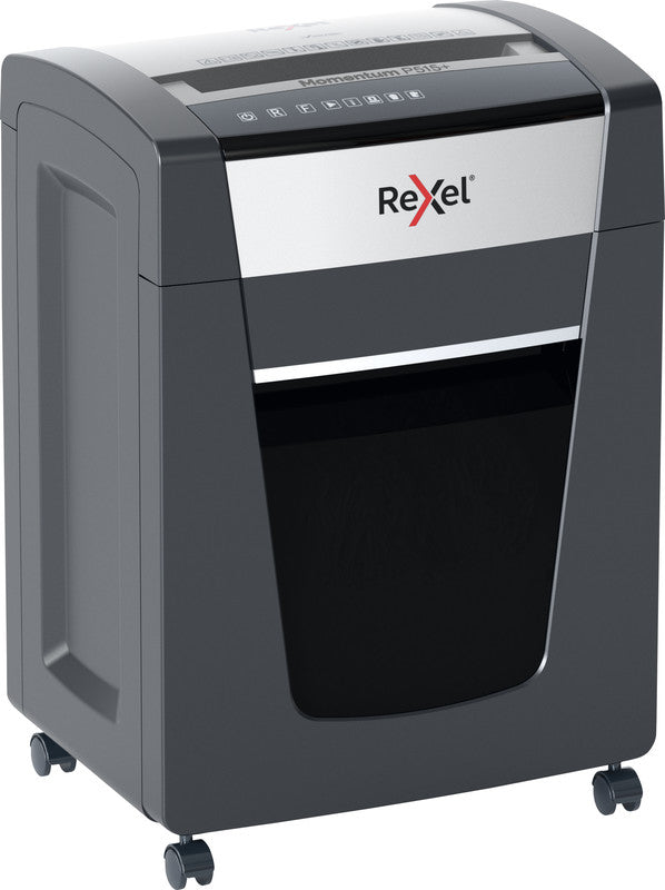 Rexel Momentum P515+ – Aktenvernichter, DIN P-5, Mikroschnitt 2 × 15 mm, 15 Blatt, 30 l, A4