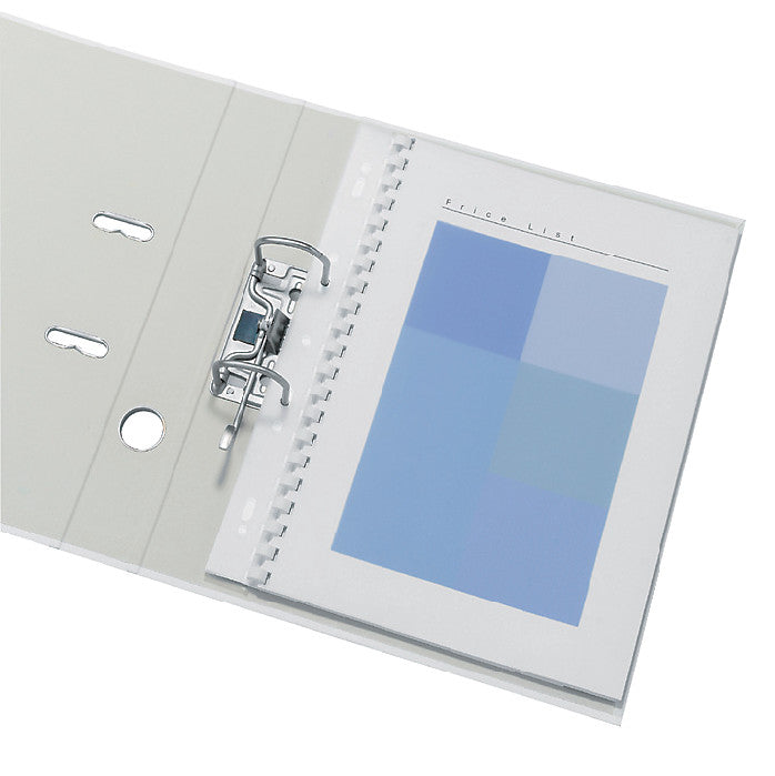 GBC Abheftstreifen – für A4 – transparent, PVC – 100 Stk.
