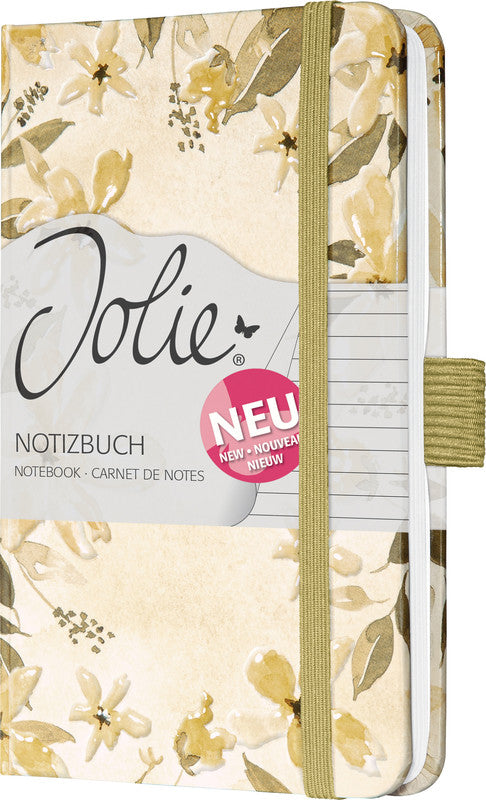 Sigel Notizbuch, A6, liniert, Fadenheftung, Hardcover, 174 Seiten, perforiert, 80 g/m² – mehrfarbig