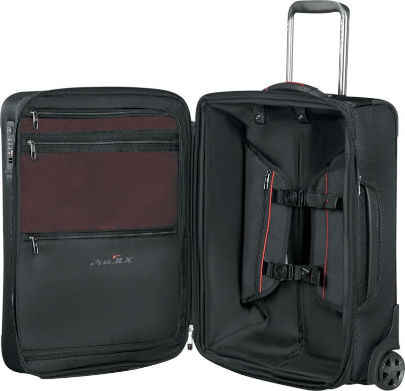 Samsonite Notebook-Trolley – 44,5/54 l, für Notebooks bis 15,6", Weichschale, schwarz, 40 × 55 × 23–28 cm