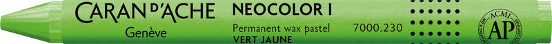Caran d-Ache Caran d'Ache – Neocolor – Wachsmalkreiden – Gelbgrün