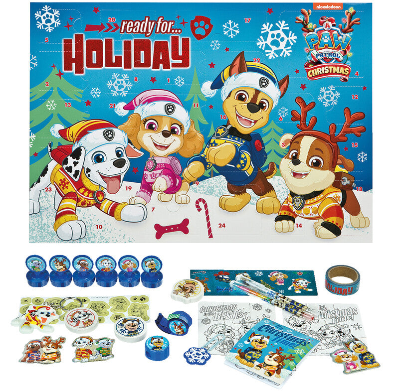 Noname Holiday Helpers Adventskalender Paw Patrol – 42 × 30 × 3 cm