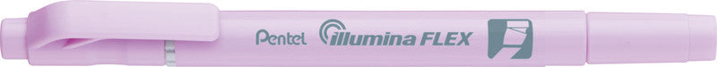 Pentel Illumina Flex Textmarker Violett – Dual-Tip