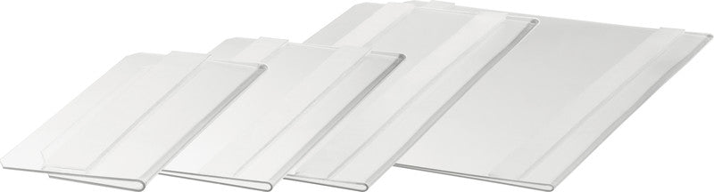 Durable Kennzeichnungstaschen – 210 × 148 mm, transparent, selbstklebend, für A5 quer