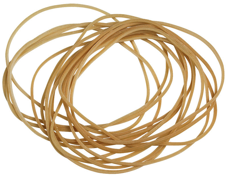 Connect Gummibänder – 1,5 × 125 mm, Ø 76 mm, Braun, Naturkautschuk, 100 g