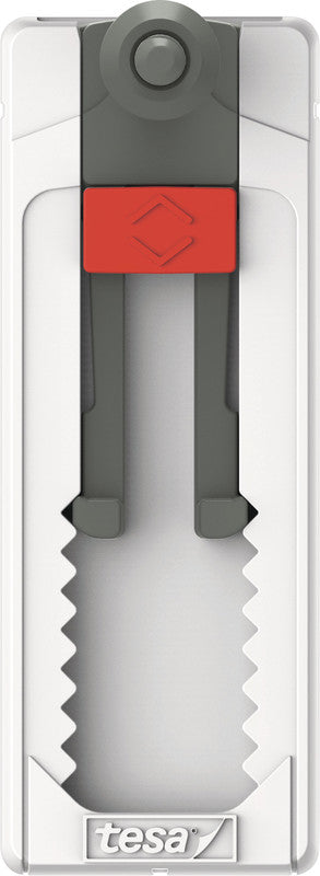 TESA Klebeschraube – Kunststoff, Weiss, 12 × 14 × 2,2 cm – 2er-Pack