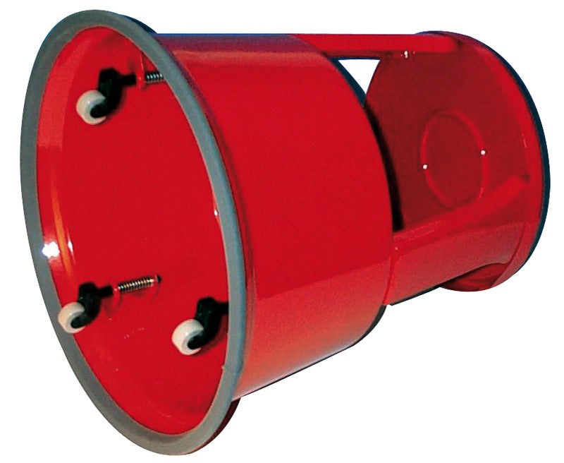 Wedo Hocker Profilring für Rollhocker Carfa und Q-Connect – Grau, Kunststoff