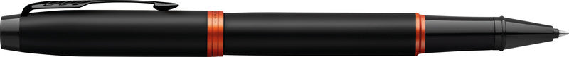 Parker IM Professionals Vibrant Rings – Tintenroller, mit Kappe, 0,5 mm, Schwarz
