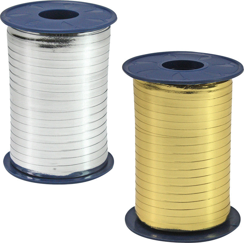Präsent Geschenkband – Mexico – Kunststoff, Silber – 10 mm × 250 m