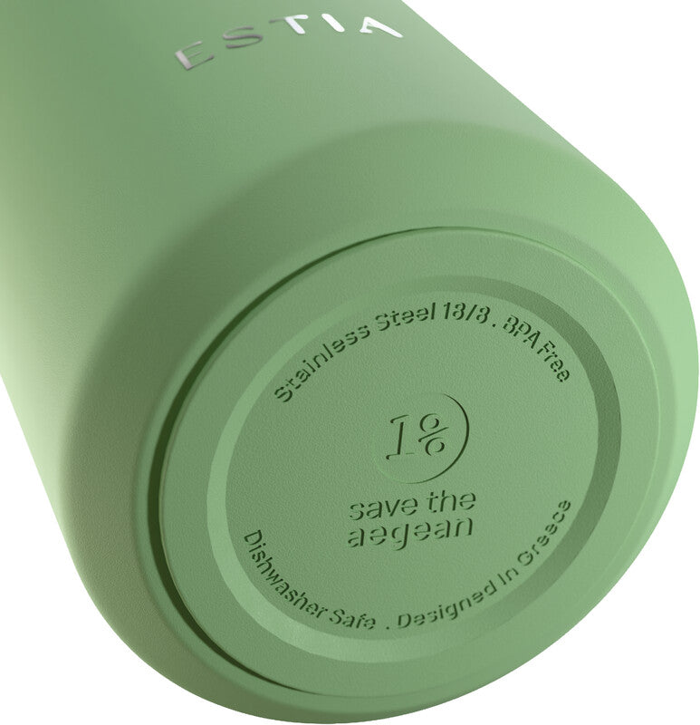 Estia Flow Isolierflasche 500 ml – doppelwandig, Edelstahl, Schraubdeckel