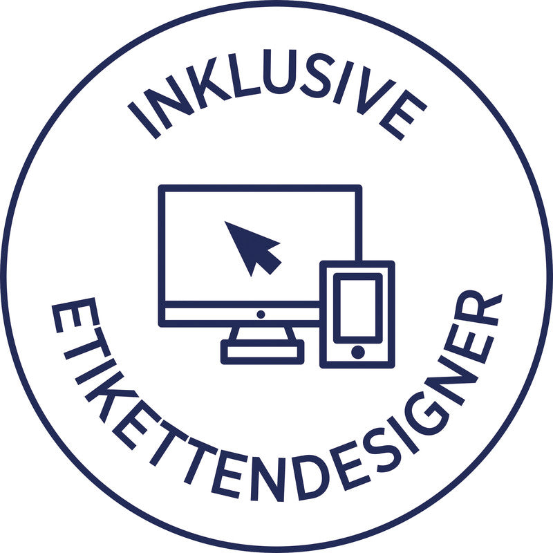 Avery Etiketten, 70 mm × 37 mm, weiss, Papier, permanent, 65 Blatt (1560 Etiketten)