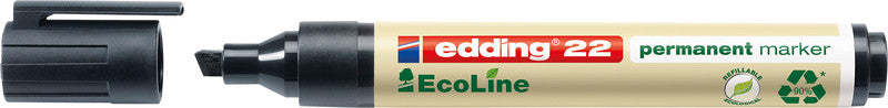 Edding Permanent Marker – rot, blau, grün, schwarz, 4er Set
