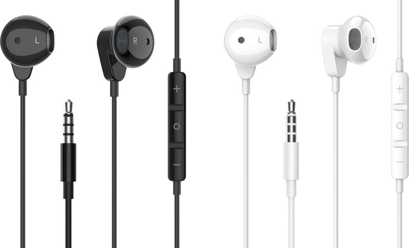 Mu classic In-Ear Headset – 3,5 mm Klinke, mit Mikrofon, IPX5 – Schwarz