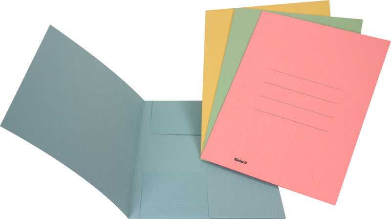 Biella Sammelmappe für A4, Karton, Grün