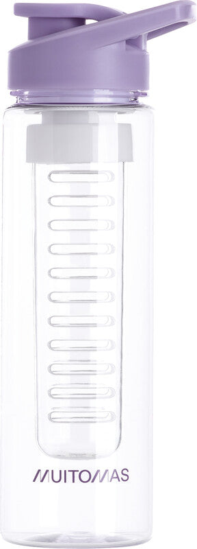 Muitomas Trinkflasche 700 ml – Kunststoff, Schraubdeckel, Lila
