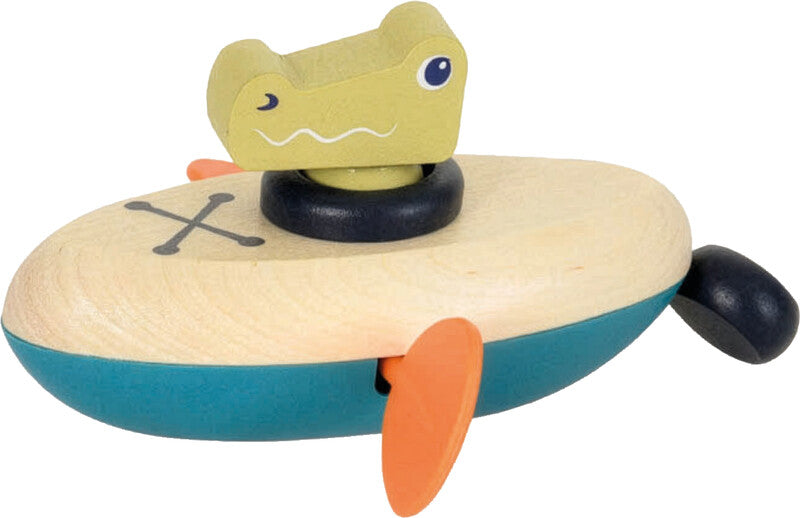 Egmont Wasserspiel Krokodil – 13,0 × 11,0 × 7,0 cm – ab 2 Jahren – mehrfarbig