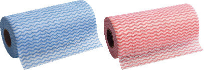 Putzrolle – 1-lagig, 40 × 20 cm, 50 Blatt, blau