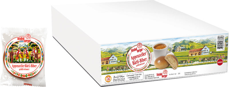 Bischofberger Appenzeller Bärli-Biberli – Gebäck mit Mandelfüllung, 75 g