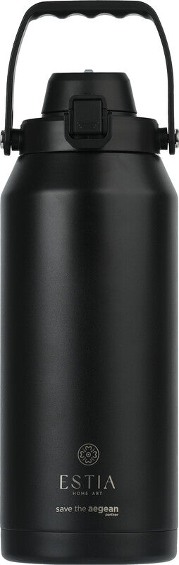 Estia Lift Isolierflasche 1,8 l – doppelwandig 12 h heiss/12 h kalt, Edelstahl, Schraubdeckel