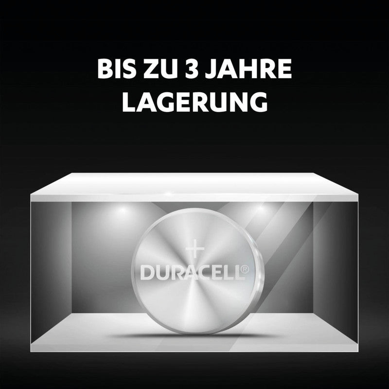 Duracell SR54 Akku 1,5 V 80 mAh 0,12 Wh Silberoxyd – für Uhren, Taschenrechner, medizinische Geräte