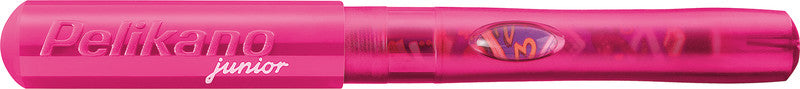 Pelikano junior – L Feder – für Linkshänder – pink, blau – Patronen