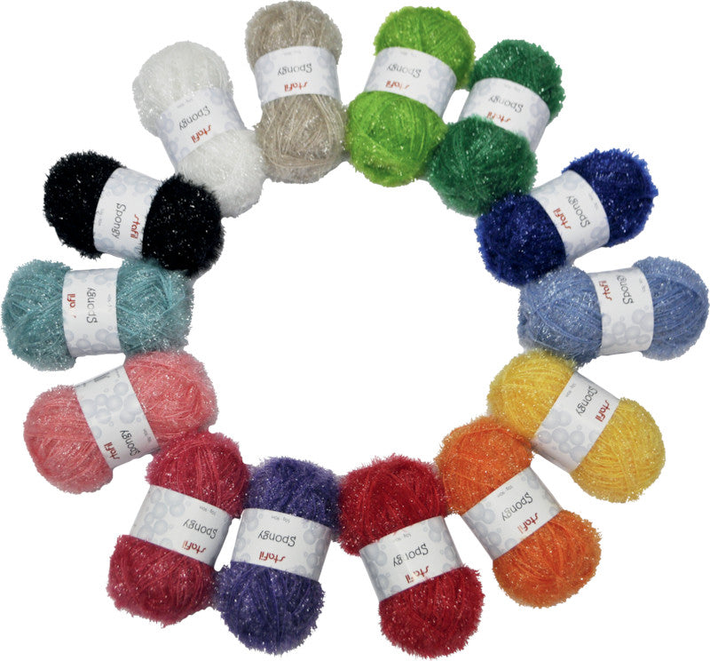 Stafil Schwammgarn, Polyester, Gelb