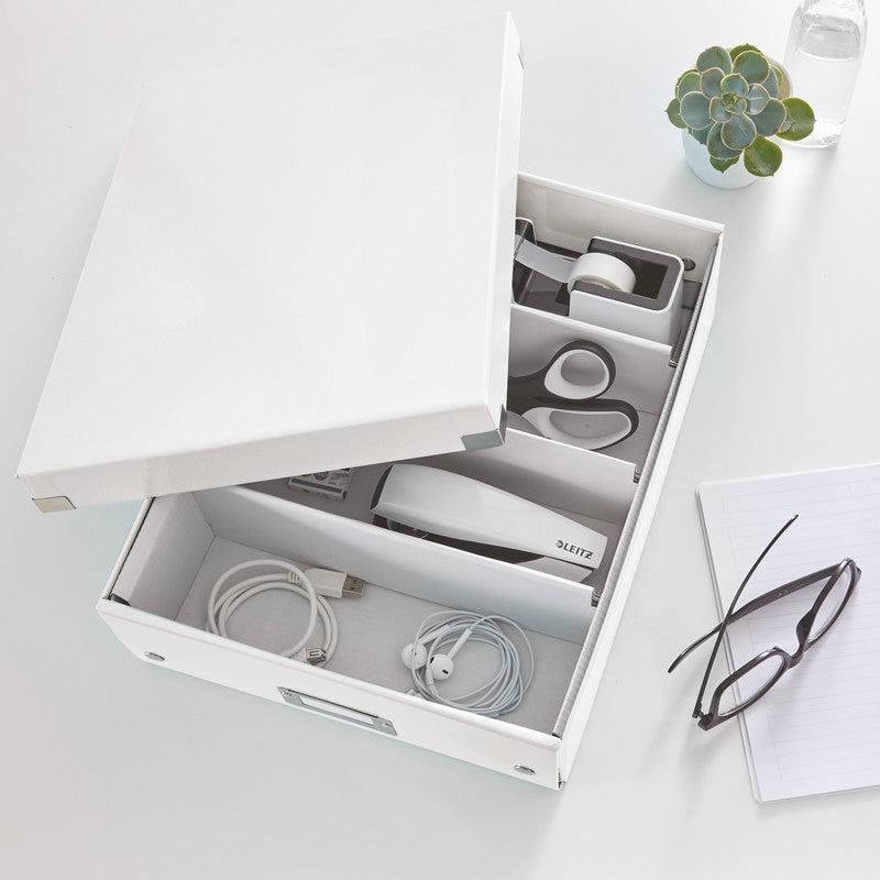 Leitz Aufbewahrungsbox – Weiss, Kunststoff (PP)