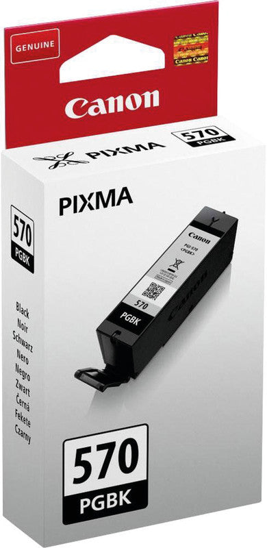Canon Tintenpatrone PGI-570 PGBK, Schwarz, 300 Seiten, Original – für Inkjetdrucker/Multifunktionsgeräte