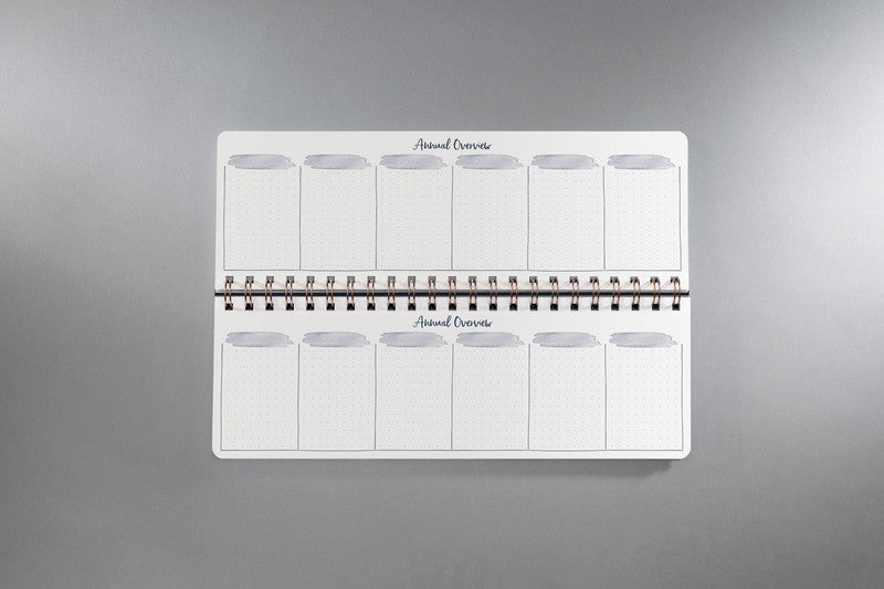 Sigel JOLIE Wochenplaner – undatiert, 30 × 11,4 cm, mit Ständer, Underwater Miracles