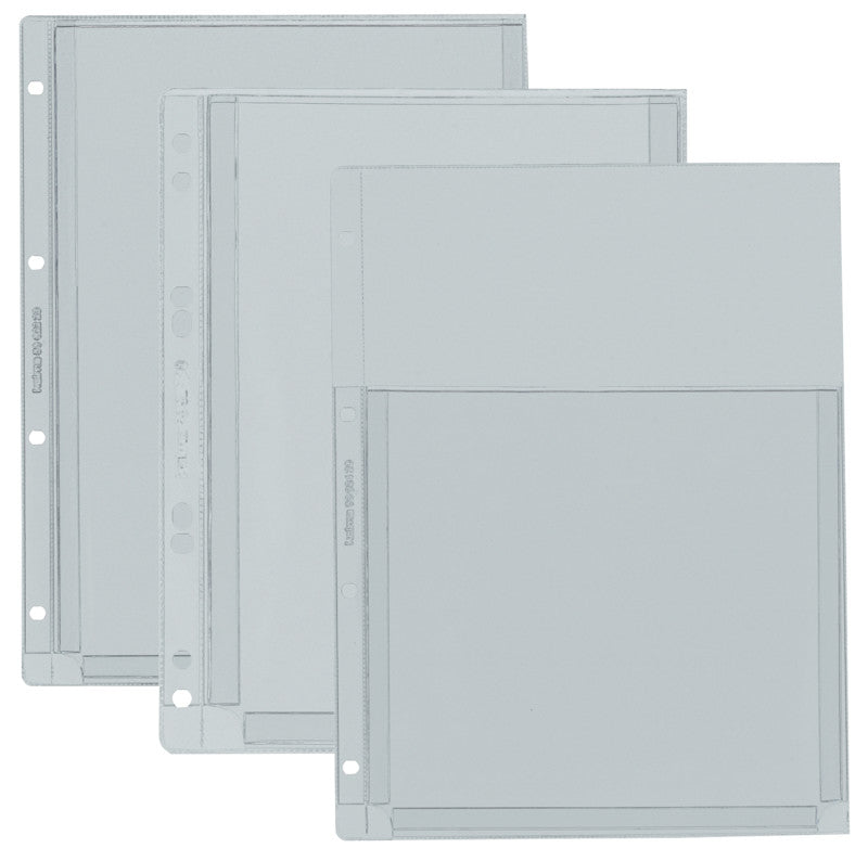 Kolma Sichtmappe A4 – Transparent, Kunststoff, Glänzend, 180 µm, 5er-Pack